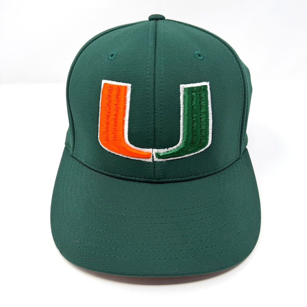 Richardson Miami Hurricanes PTS20 Flexfit‎ Hat Green NCAA S/M